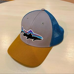 Patagonia Fitz Roy Trout Trucker Hat - Like New!